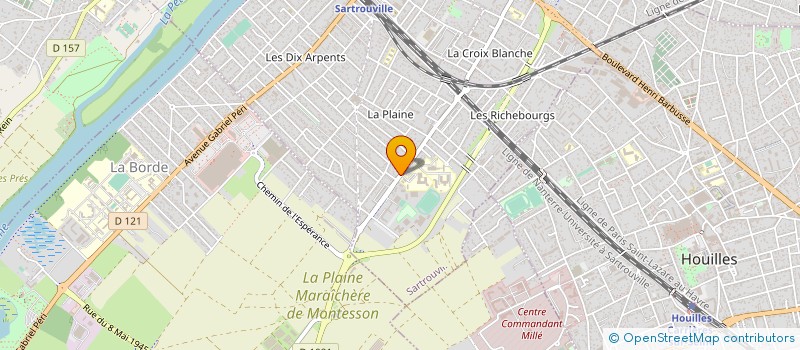 localisation de l'entreprise AEDIFICANTES TEMPLUM à SARTROUVILLE