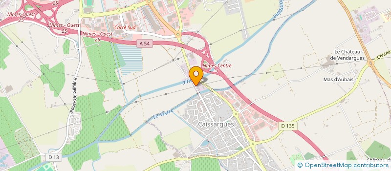 localisation de l'entreprise AEDIFICARE  CAISSARGUES