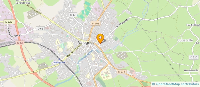 localisation de l'entreprise AEDIFICATE  VALOGNES