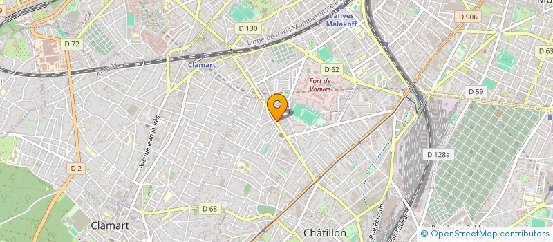 localisation de l'entreprise AEDIFICE  CHATILLON