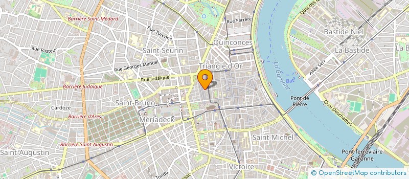 localisation de l'entreprise AEDIFICO à BORDEAUX