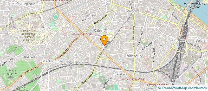 localisation de l'entreprise AEDIFICO  BORDEAUX