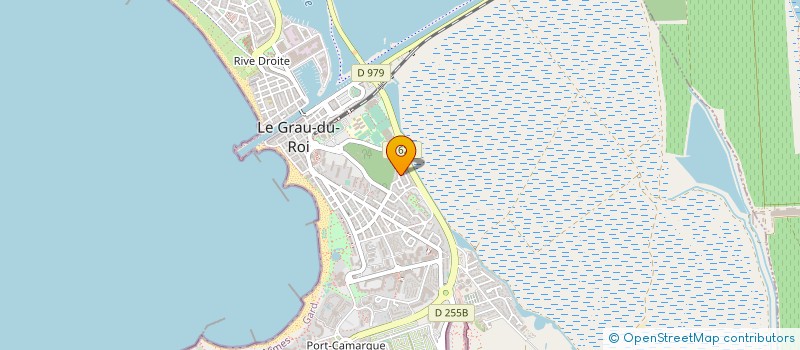 localisation de l'entreprise AEDIFIS - CERTIFICATIONS IMMOBILIERES à LE GRAU-DU-ROI