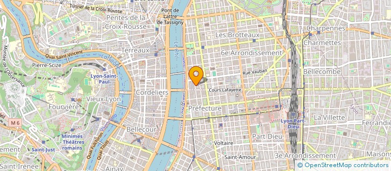 localisation de l'entreprise AEDIFISC à LYON