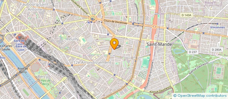 localisation de l'entreprise AEDILIS  PARIS