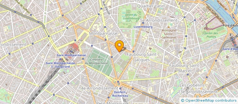 localisation de l'entreprise AEDLE à PARIS