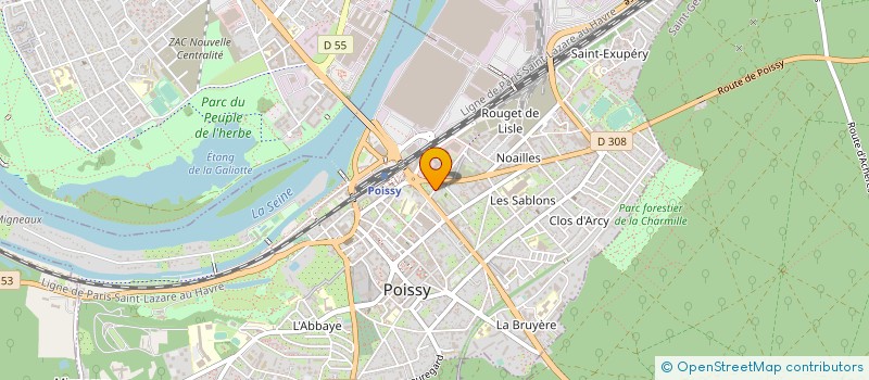 localisation de l'entreprise AEDO-HABITAT  ECQUEVILLY