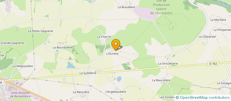 localisation de l'entreprise AEDS  GETIGNE