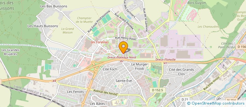 localisation de l'entreprise AEDS HYDRO MECA à DREUX