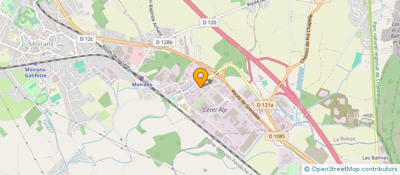 localisation de l'entreprise AEDVICES CONSULTING à MOIRANS