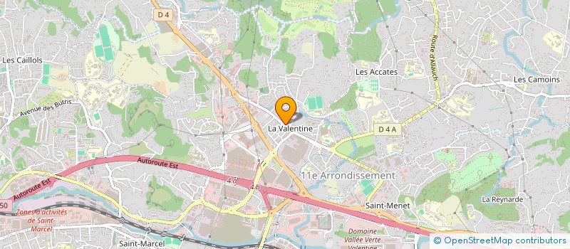 localisation de l'entreprise AEEA ASSO ETUDE ECOLE ADAPTEE à MARSEILLE