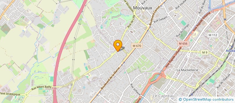 localisation de l'entreprise AEED à MARCQ-EN-BARŒUL