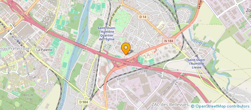 localisation de l'entreprise AEEM à SAINT-OUEN-L'AUMONE