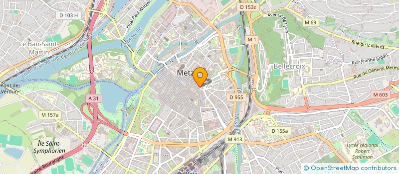 localisation de l'entreprise AEERICIA  METZ