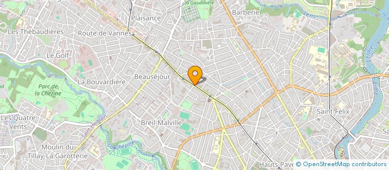 localisation de l'entreprise AEF COURTAGE  NANTES