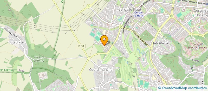 localisation de l'entreprise AEF LEMURIENS  PARIS