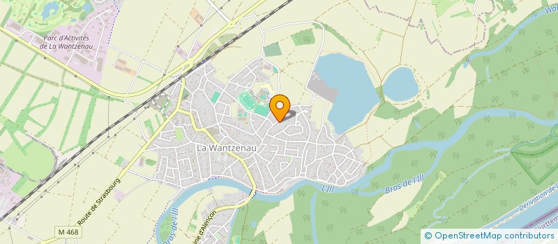 localisation de l'entreprise AEF RENOV SERVICES  LA WANTZENAU