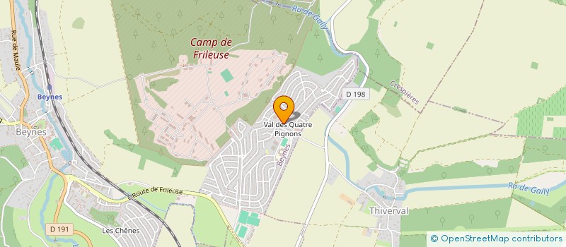 localisation de l'entreprise AEFORY  BEYNES