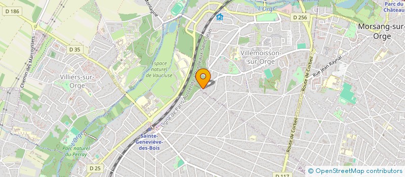 localisation de l'entreprise AEFS à VILLEMOISSON-SUR-ORGE