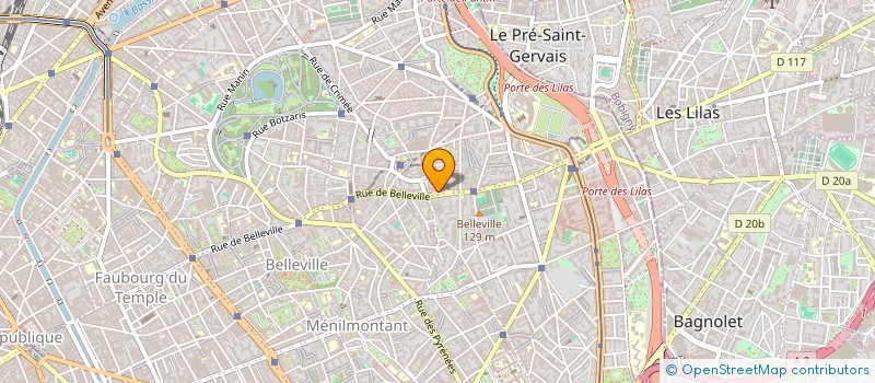 localisation de l'entreprise AEFTI COMITE DEPARTEMENT PARIS  PARIS