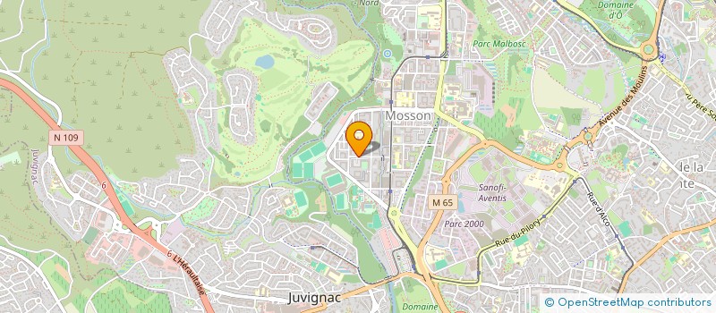 localisation de l'entreprise AEG ELECTRICITE à MONTPELLIER