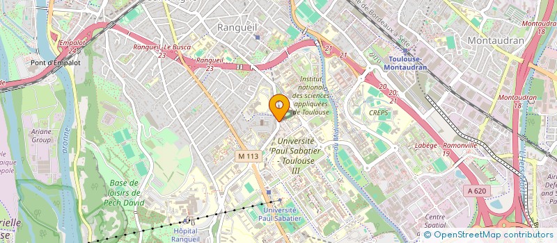 localisation de l'entreprise AEGEA à TOULOUSE