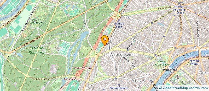 localisation de l'entreprise AEGEAN DI TREVI  PARIS