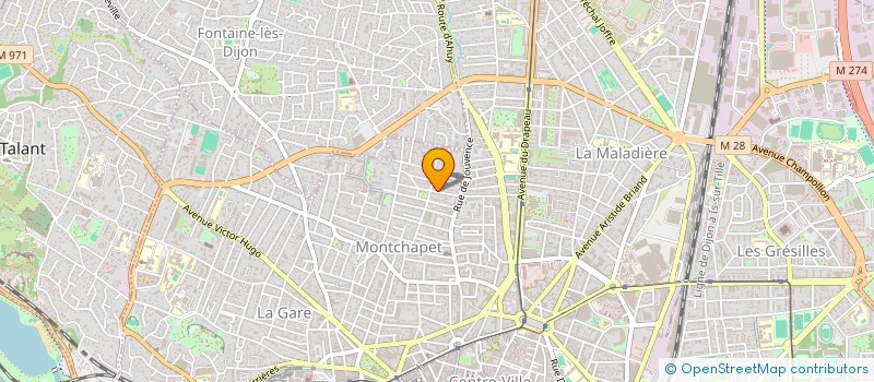 localisation de l'entreprise AEGENE  DIJON