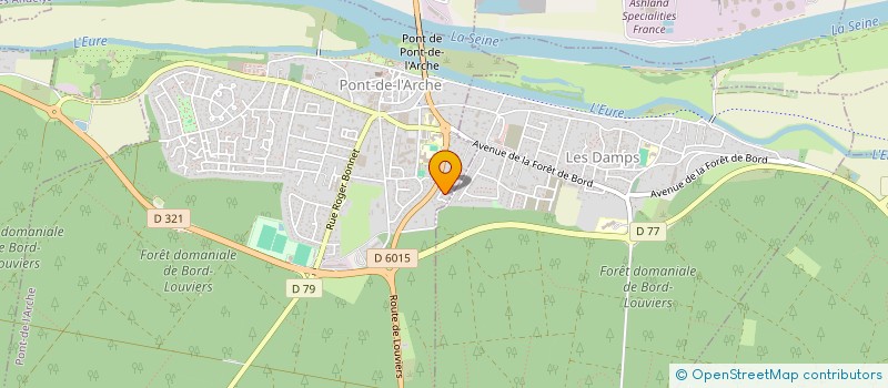 localisation de l'entreprise AEGI AGRO  FONTAINEBLEAU