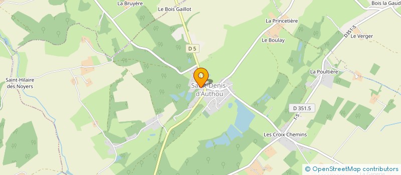 localisation de l'entreprise AEGIR à SAINTIGNY