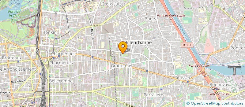 localisation de l'entreprise AEGIR à VILLEURBANNE