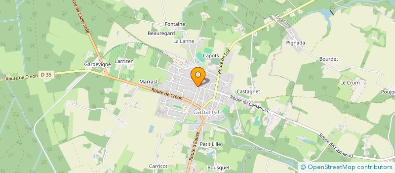 localisation de l'entreprise AEGIR CORK GROUP  SOUSTONS