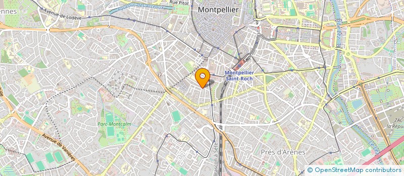 localisation de l'entreprise AEGIRINE à MONTPELLIER