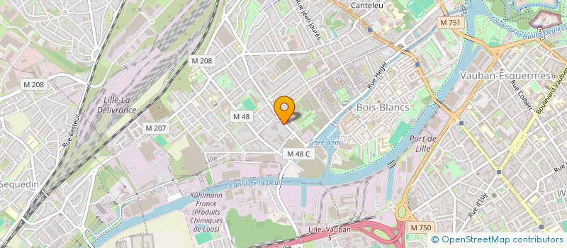 localisation de l'entreprise AEGIS DIGITAL GROUP à LILLE
