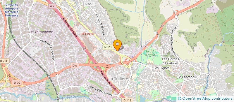 localisation de l'entreprise AEGITNA SECURITE SERVICES SARL à VITROLLES