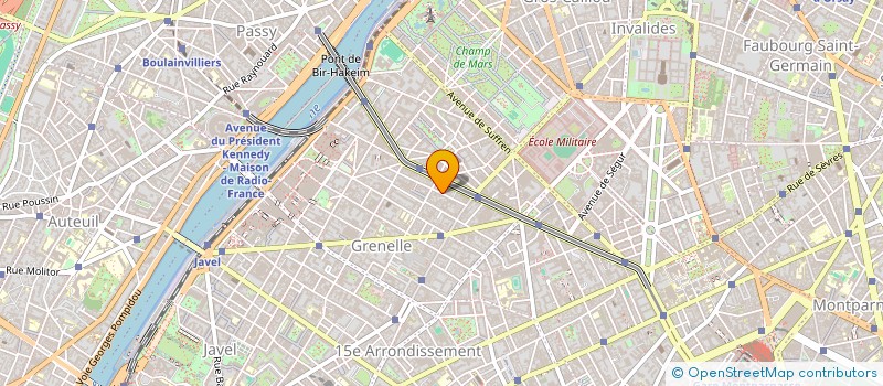 localisation de l'entreprise AEH IMMO  PARIS