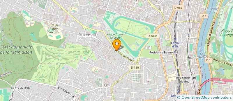 localisation de l'entreprise AEHA à GARCHES