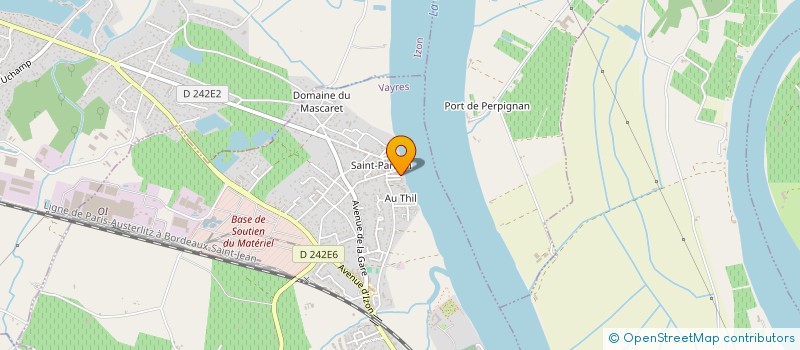 localisation de l'entreprise AEI INDUSTRIELLE à VAYRES