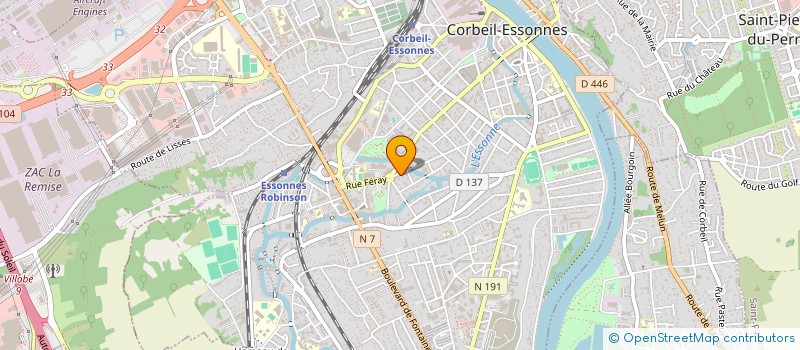 localisation de l'entreprise AEIK à CORBEIL-ESSONNES