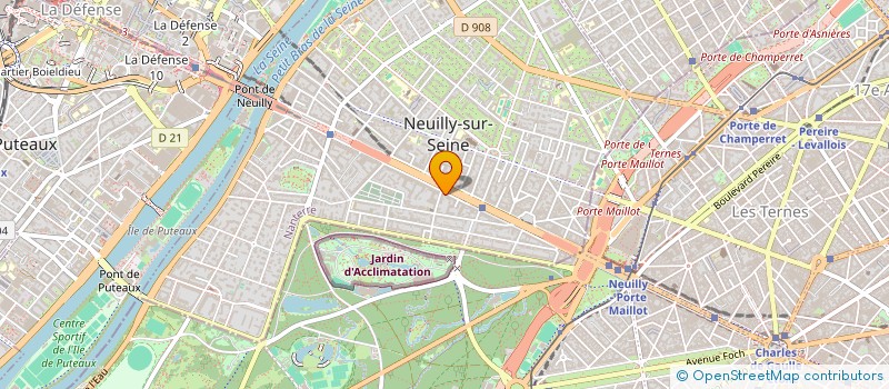 localisation de l'entreprise AEIM TRADE à NEUILLY-SUR-SEINE