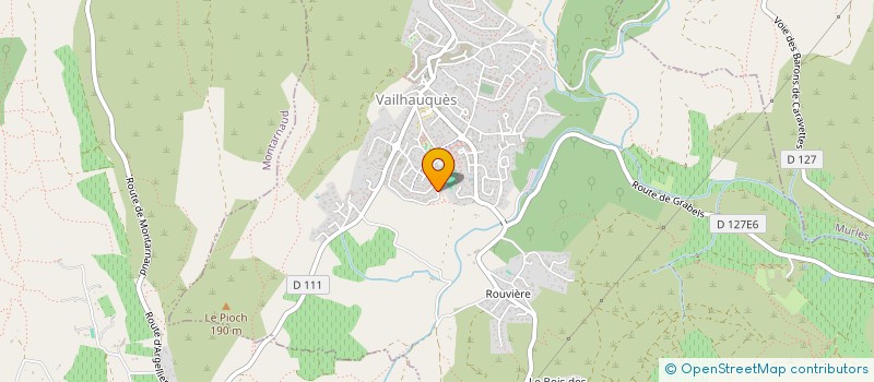 localisation de l'entreprise AEJ IMMO  VAILHAUQUES