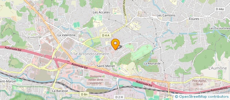 localisation de l'entreprise AEJ TRANSPORT à MARSEILLE