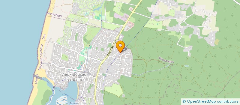 localisation de l'entreprise AEK  VIEUX-BOUCAU-LES-BAINS