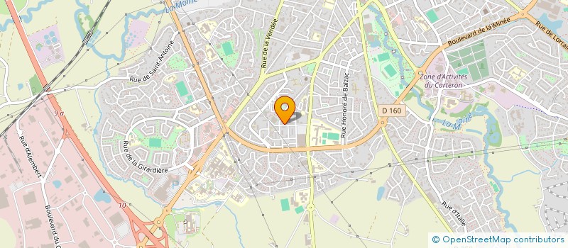 localisation de l'entreprise AEK CONSTRUCTION à CHOLET