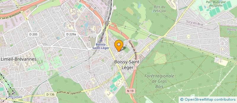 localisation de l'entreprise AEK CONSULTING à BOISSY-SAINT-LEGER