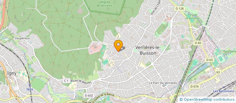 localisation de l'entreprise AEKITAS CONSEIL à VERRIERES-LE-BUISSON