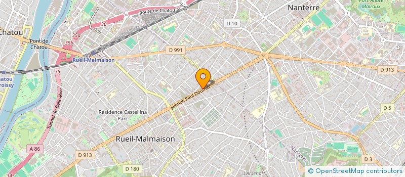localisation de l'entreprise AEKKEY FINANCE à RUEIL-MALMAISON