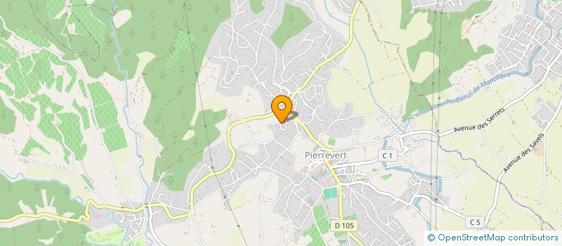 localisation de l'entreprise AEKYTAS HOLDING à PIERREVERT