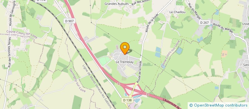 localisation de l'entreprise AEL-2  CHAULGNES