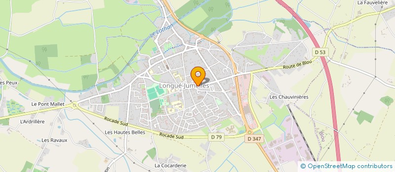 localisation de l'entreprise AEL à GENNES-VAL-DE-LOIRE